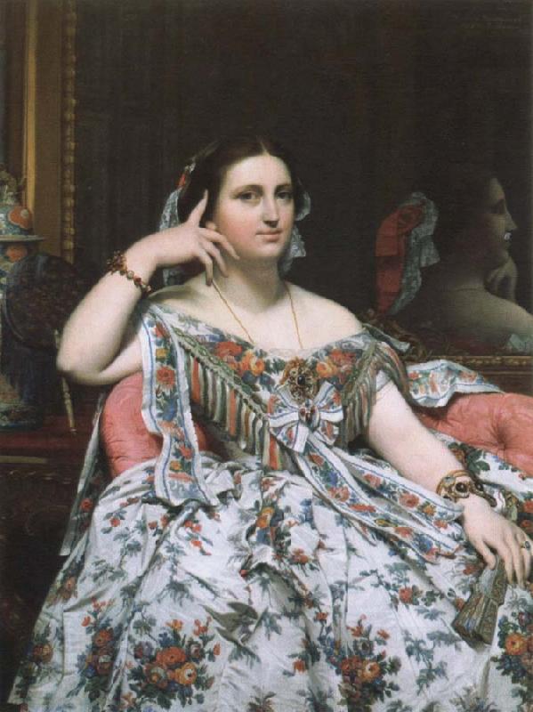 Jean-Auguste Dominique Ingres madame moitessier China oil painting art